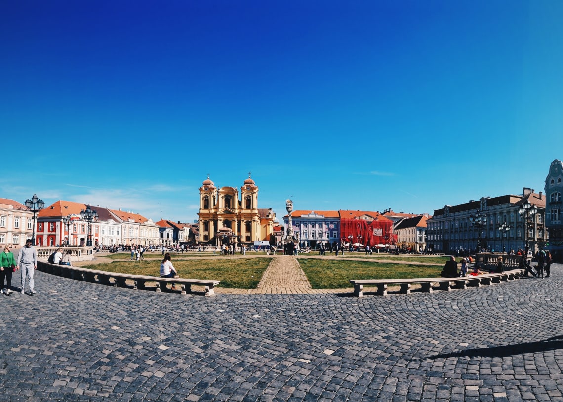 Central Square, Timisoara, Romania