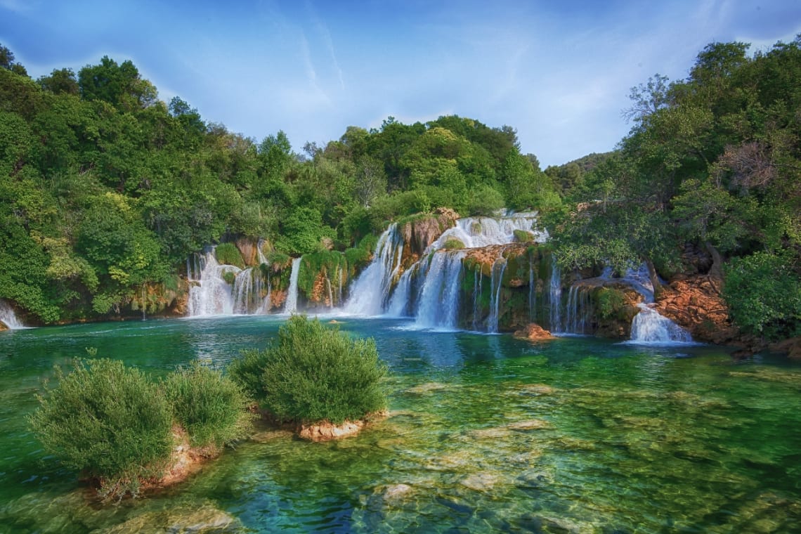 Cascada del Parque Nacional Krka