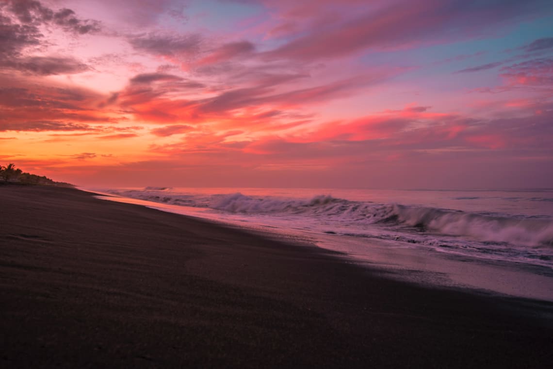 Fun things to do in Guatemala: surf in El Paredon