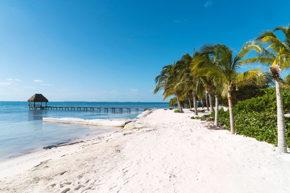 As melhores praias de Cancún