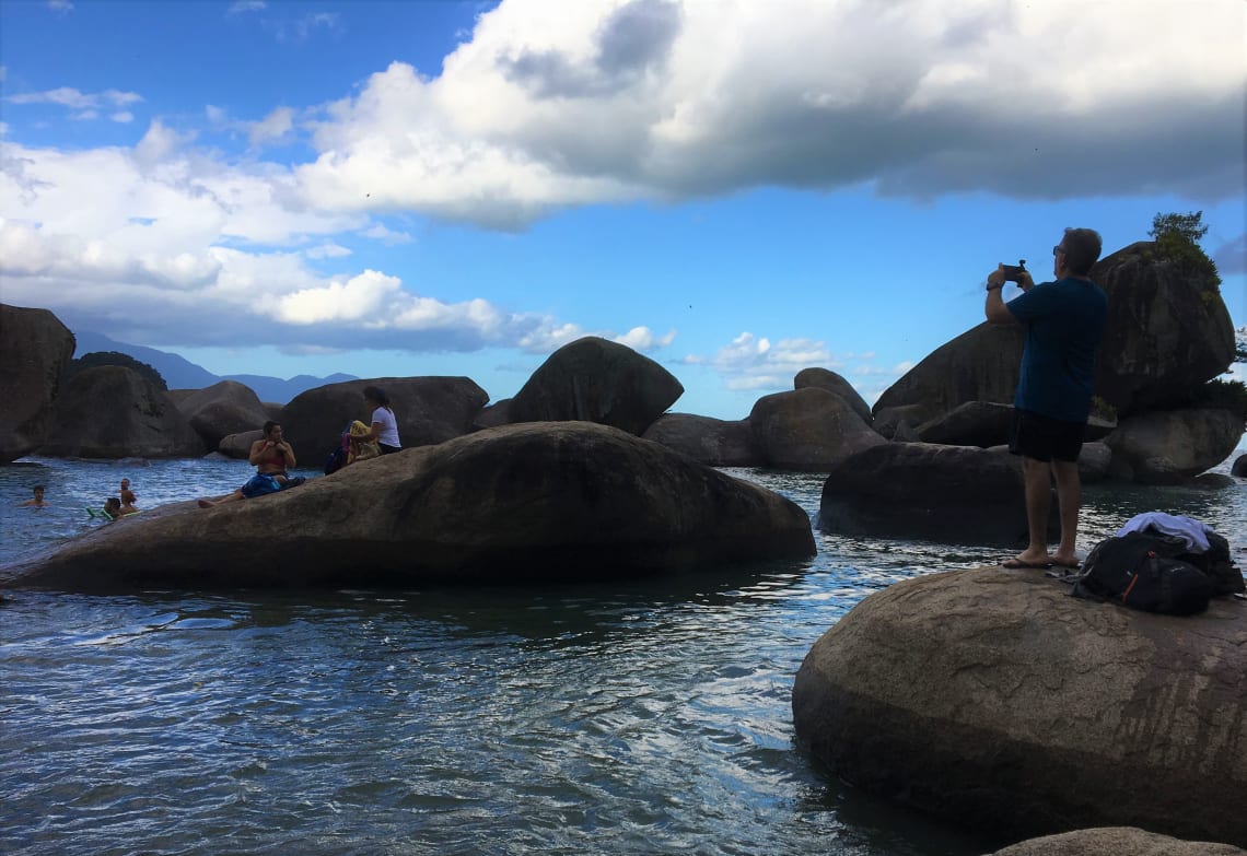 piscina natural do cachadaço, em trindade