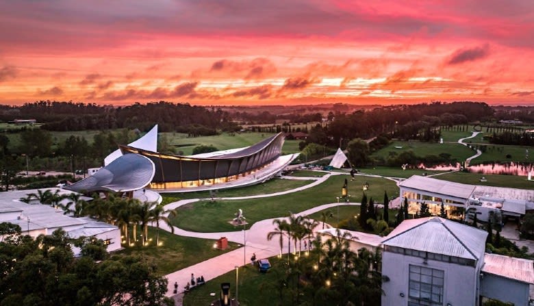 Exterior del Museo de Arte Contemporáneo Atchugarry, en Punta del Este