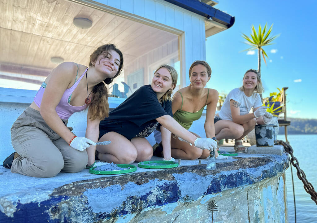 volunteer during&nbsp;