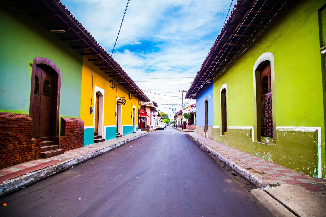 Colorful streets of Nicaragua