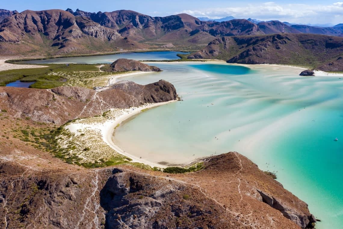 Playa Balandra en La Paz, una de las mejores cosas que hacer en Baja California Sur