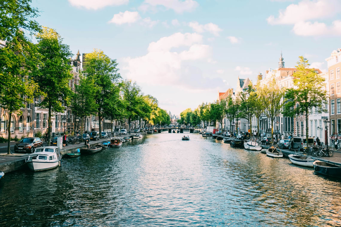 canales de Ámsterdam