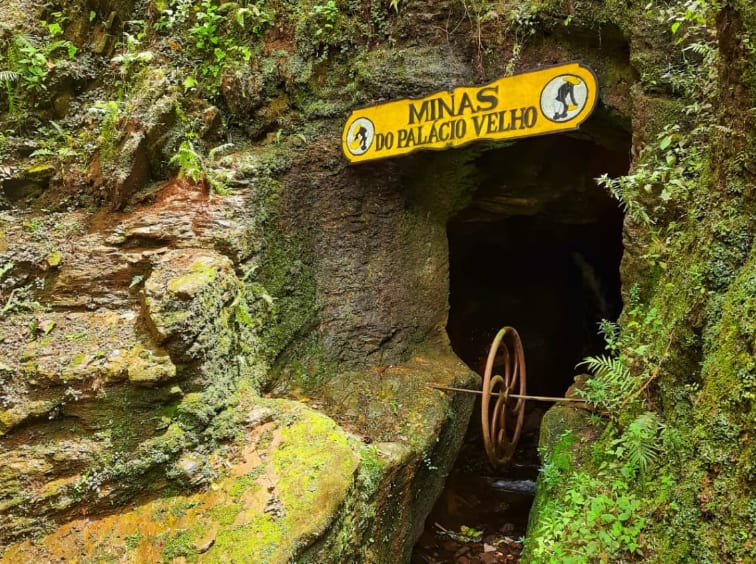 Minas do Palácio Velho em Ouro Preto, Minas Gerais