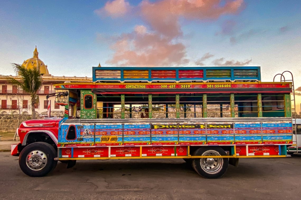 Colectivo colorido de Colombia