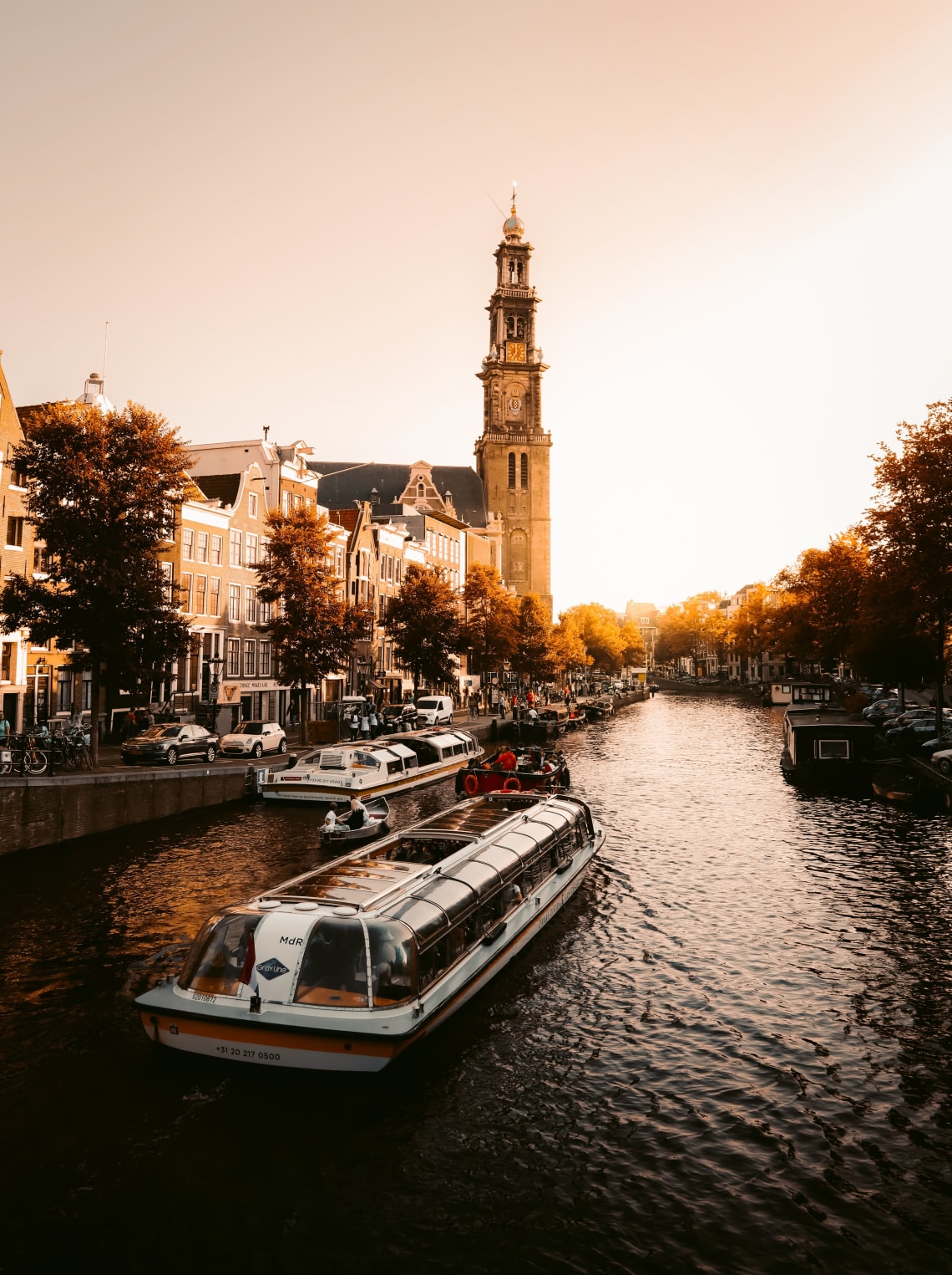 Canal cruise, Amsterdam, Netherlands