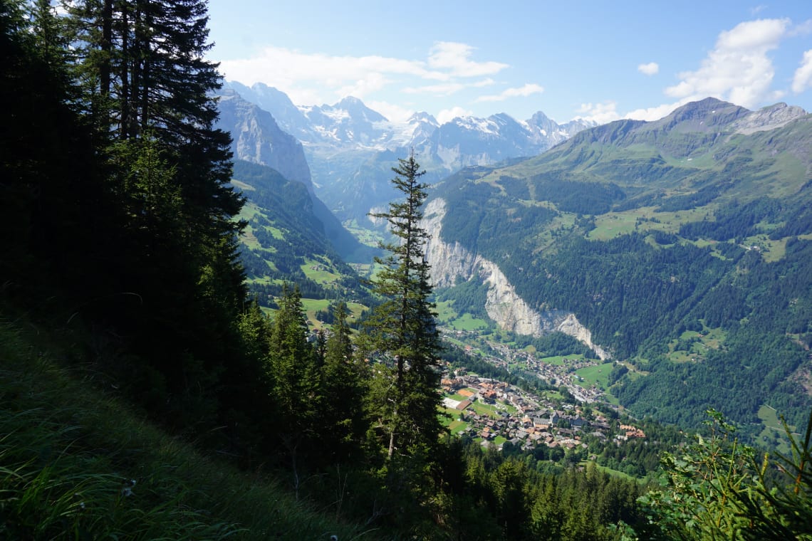 Meilleures villes européennes pour les nomades numériques : Lauterbrunnen, Suisse