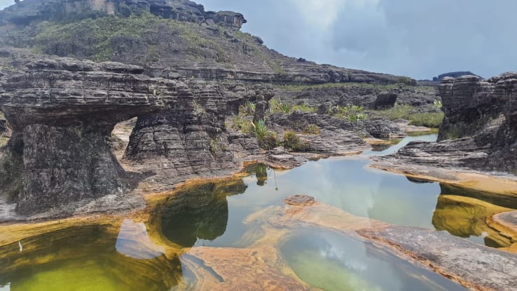 jacuzzis in Mount Roraima