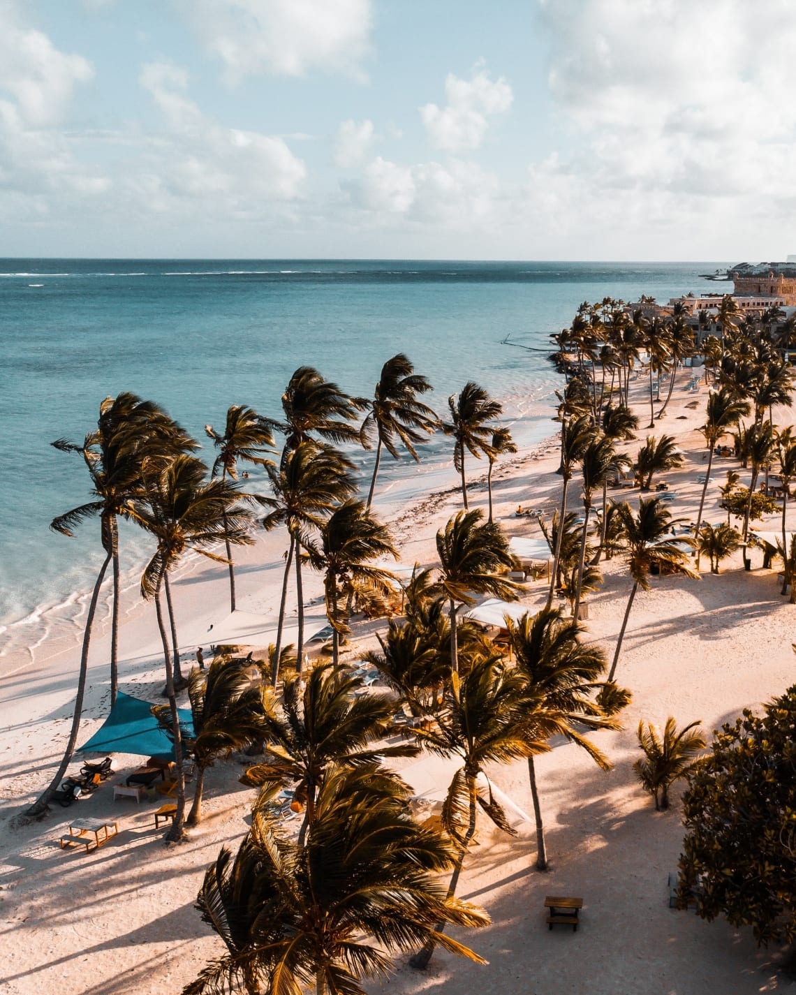 Beautiful beach, Dominican Republic