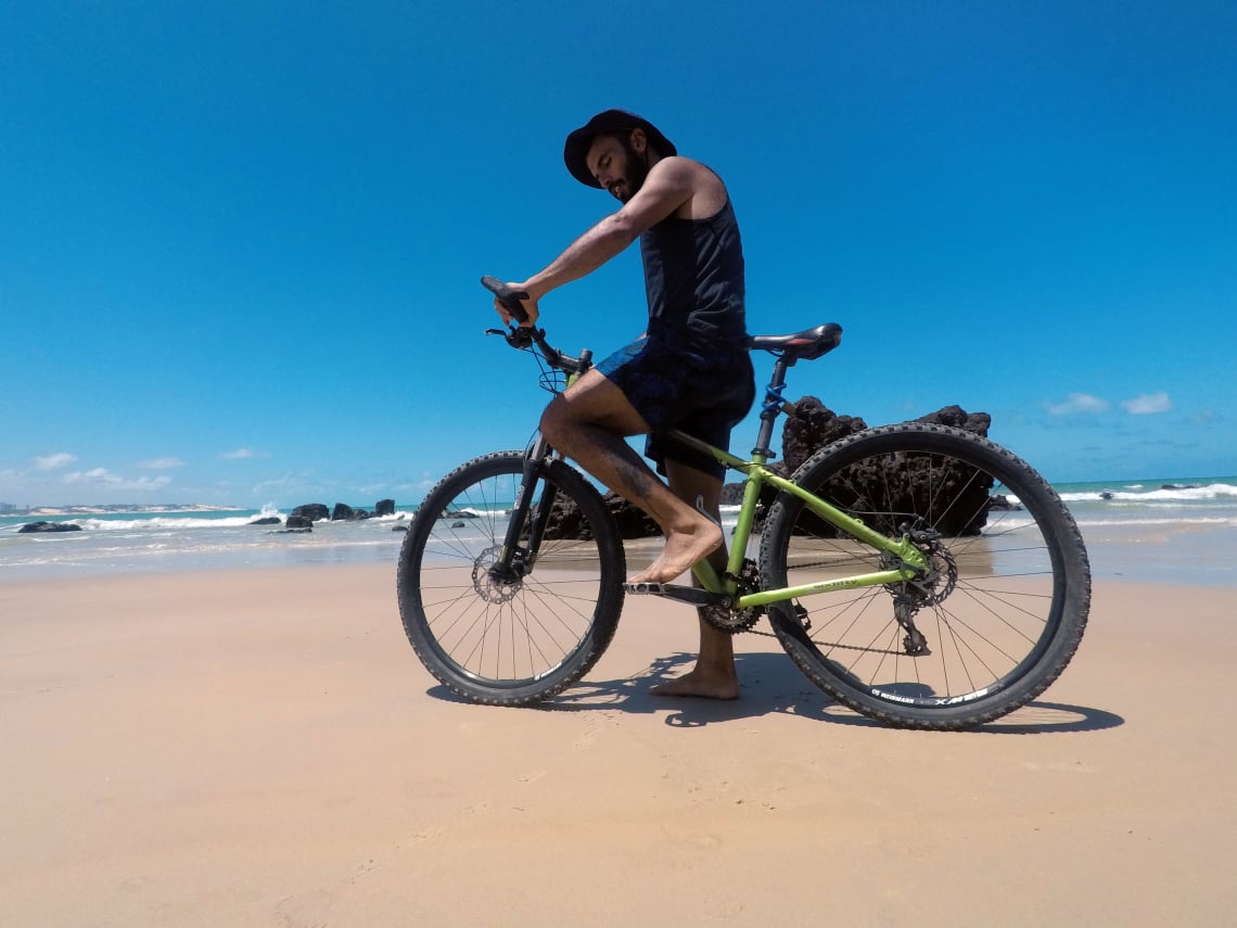 viajar de bike rota do sol pirangi do norte