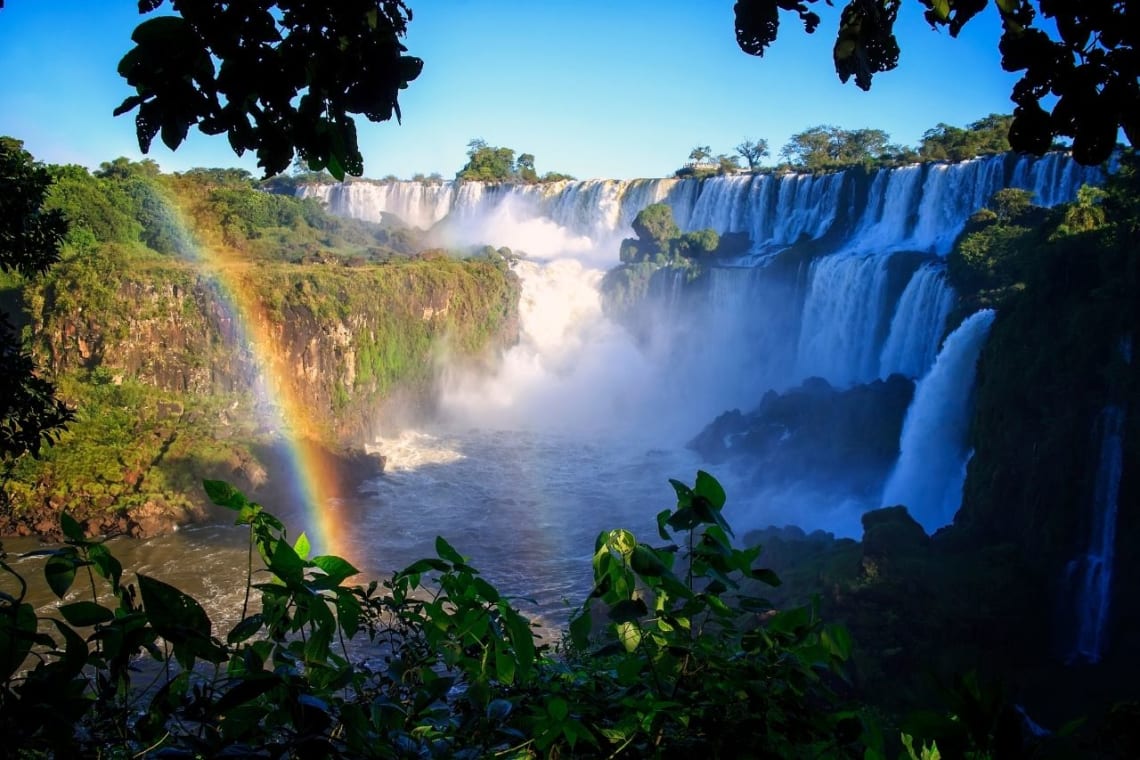 Las Cataratas del Iguazú vistas desde el lado argentino