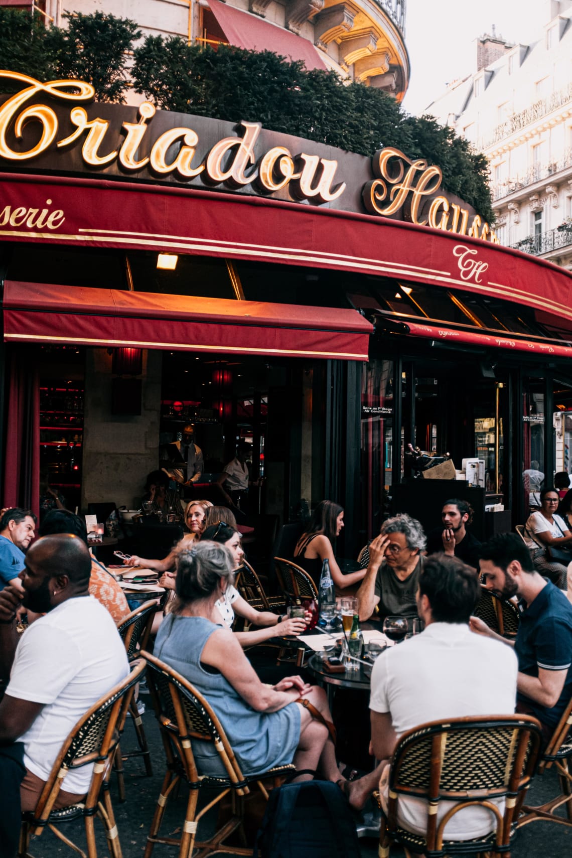 Cafe culture, Paris, France