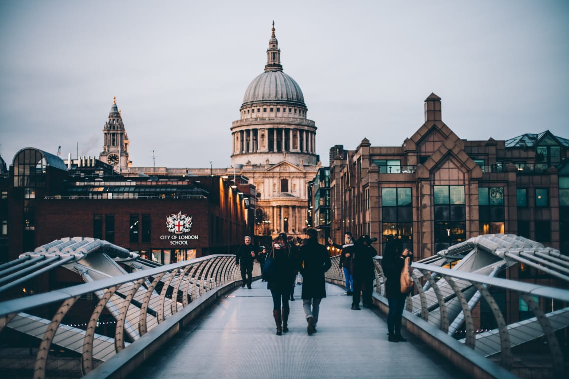 O que fazer em Londres: Millennium Bridge