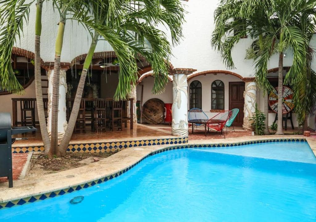  Hostel con alojamiento gratuito en Cancún, México