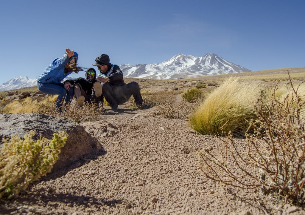 Intercambio de trabalho - Atacama