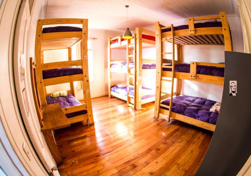 cama extremamente confortável do hostel