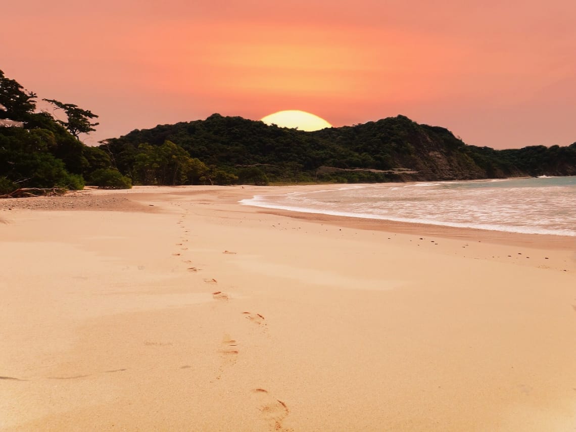 Puesta del sol en Costa Rica