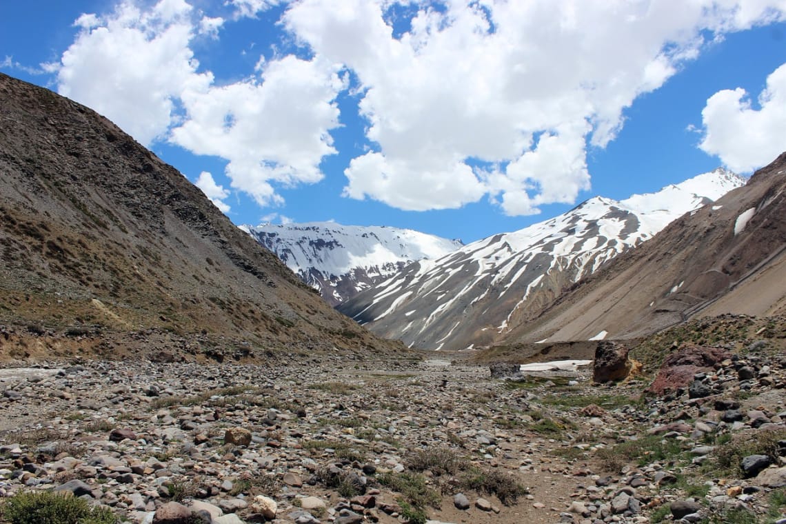 Cajón del Maipo, El Melocotón, Chile.