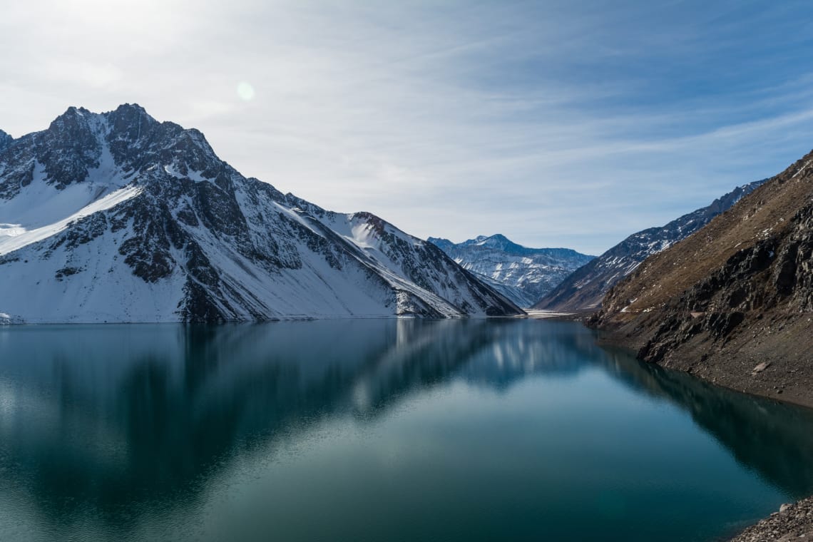 Represa el Yeso, Cajón del Maipo, Chile