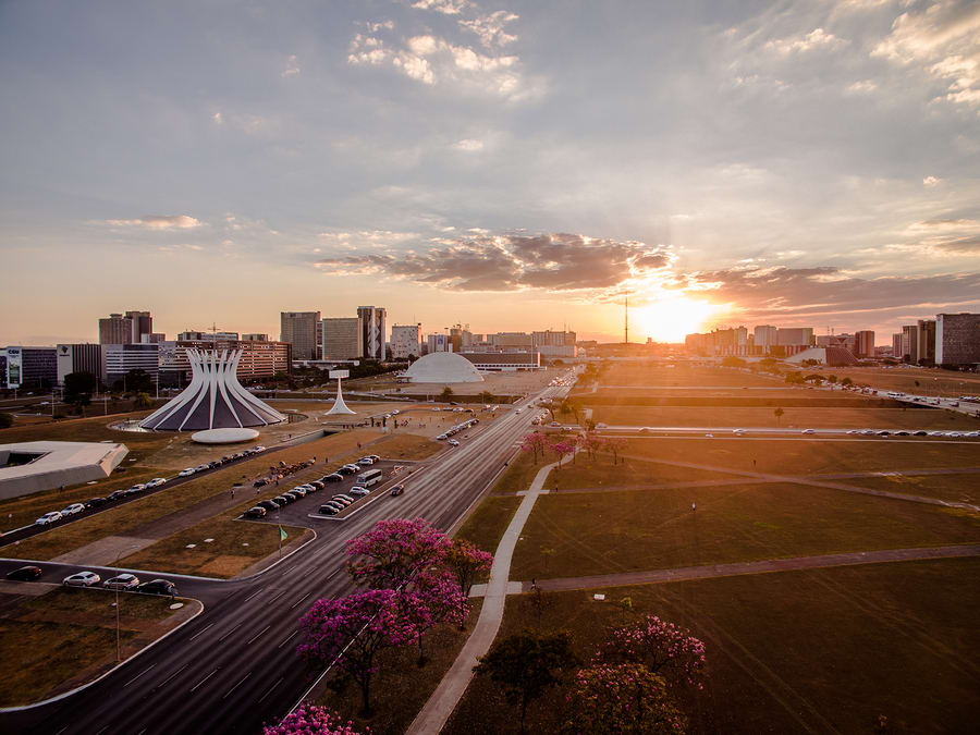 Brasília, capital do Brasil.