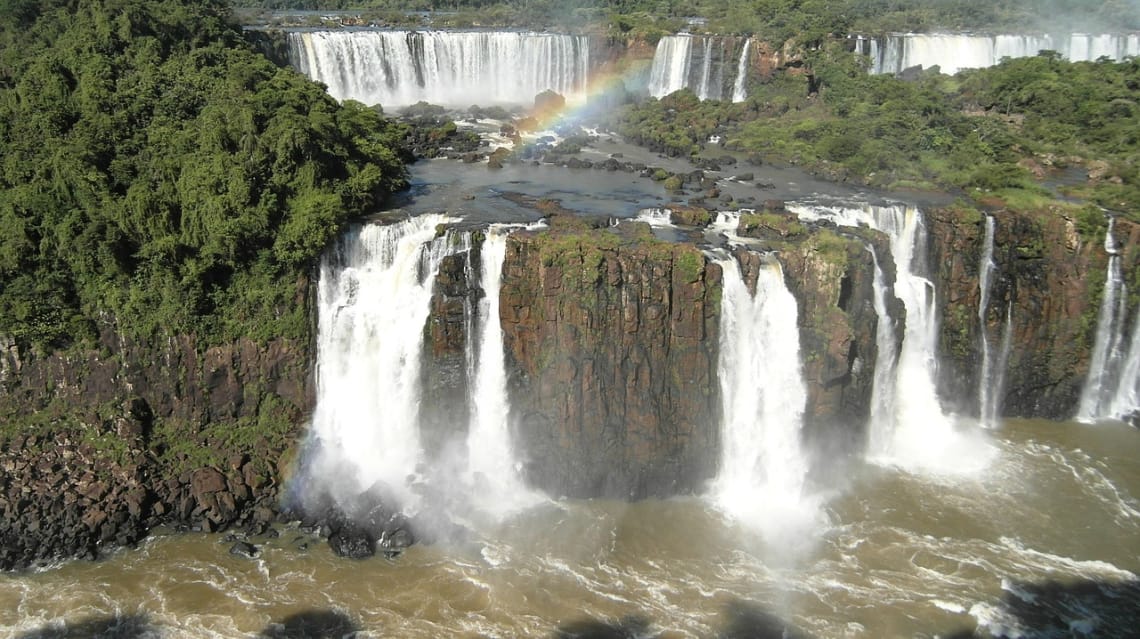 Cataratas do Iguaçu, fronteira entre Brasil, Argentina e Paraguai