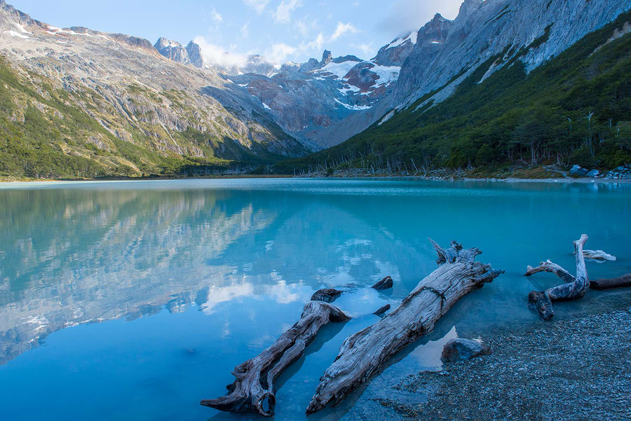 Laguna Esmeralda, Ushuaia, Argentina. 