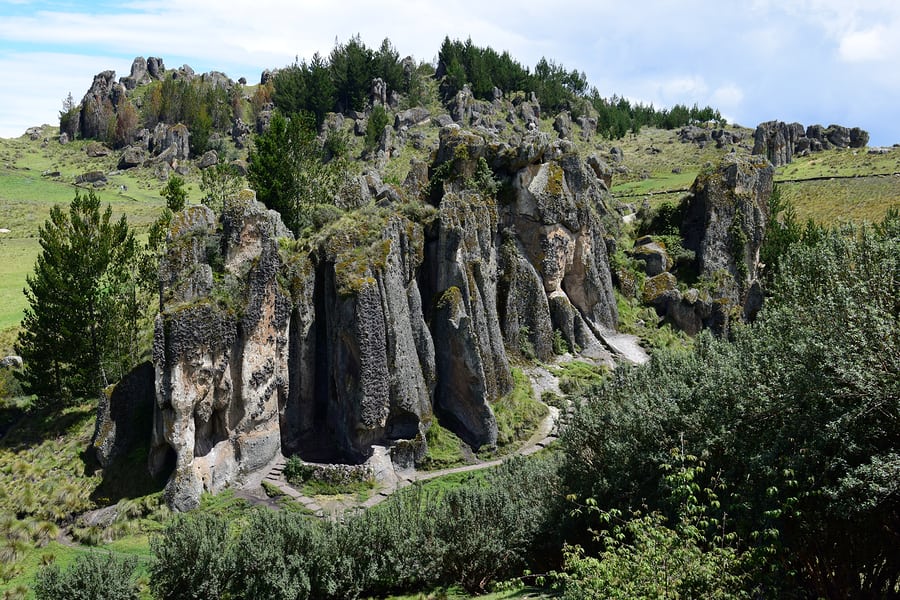 Pinturas Rupestres nas Cavernas de Cajamarca