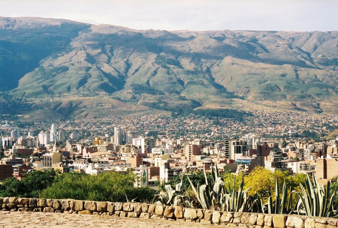 16 cosas que tienes que hacer en Bolivia - Worldpackers - la ciudad de Cochabamba