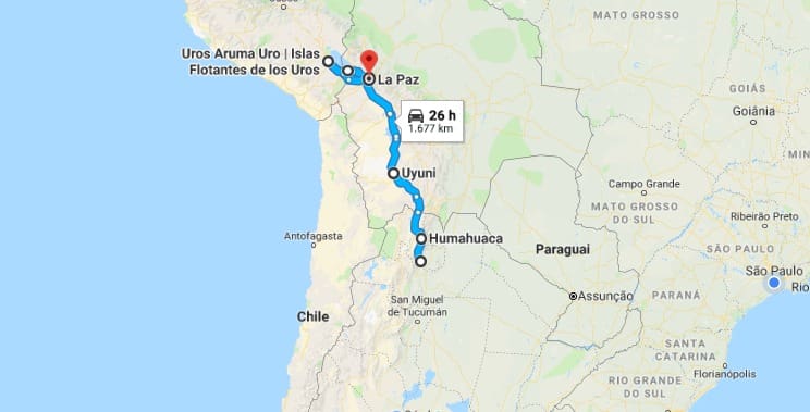 TOP 10 rutas de mochileros en América del Sur - Worldpackers - ruta mochilera por Bolivia, Perú y Norte de Argentina