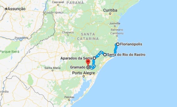 TOP 10 rutas de mochileros en América del Sur - Worldpackers - ruta mochilera por el sur de Brasil