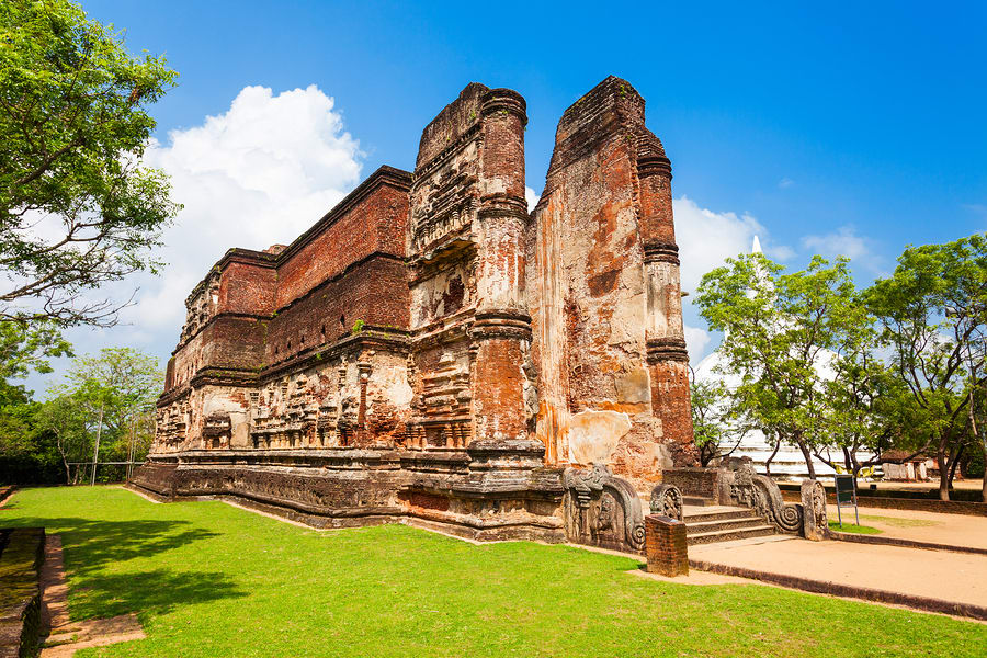 Ruínas da cidade Polonnaruwa