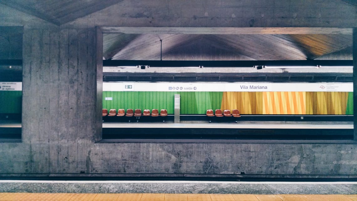 Lugares para viajar solo: Sao Paulo e tu metro y un servicio de autobuses de calidad