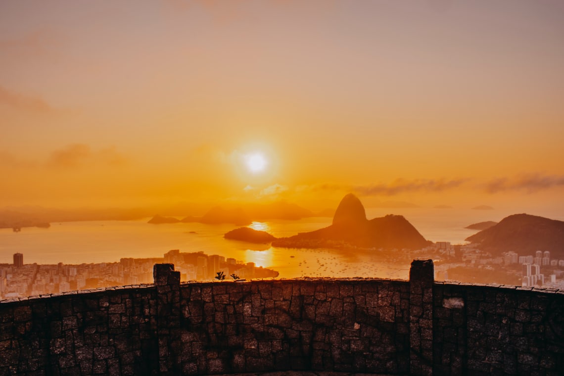 o mirante dona marta é um dos mais lindos do rio de janeiro