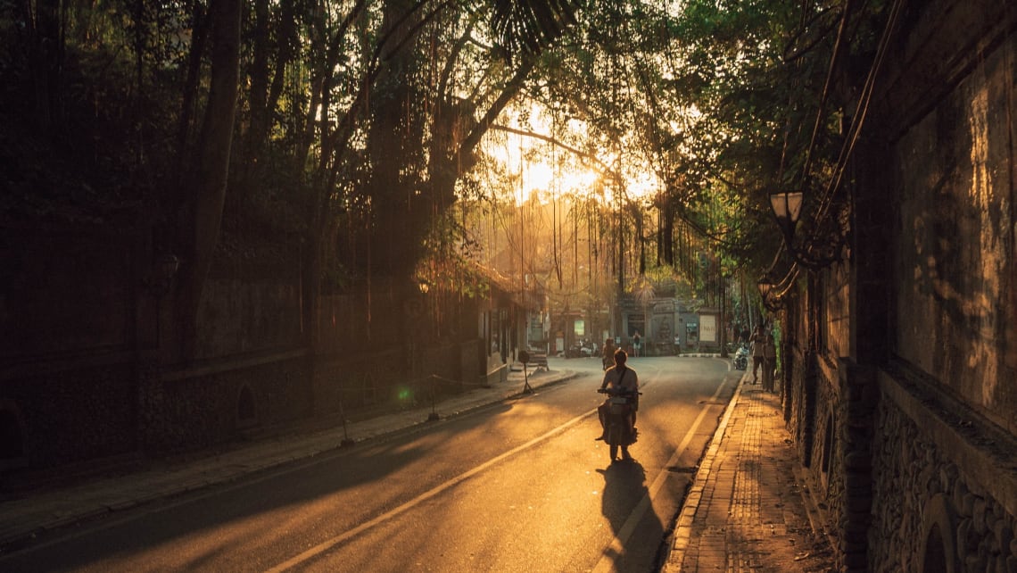 Sunset, Ubud, Indonesia