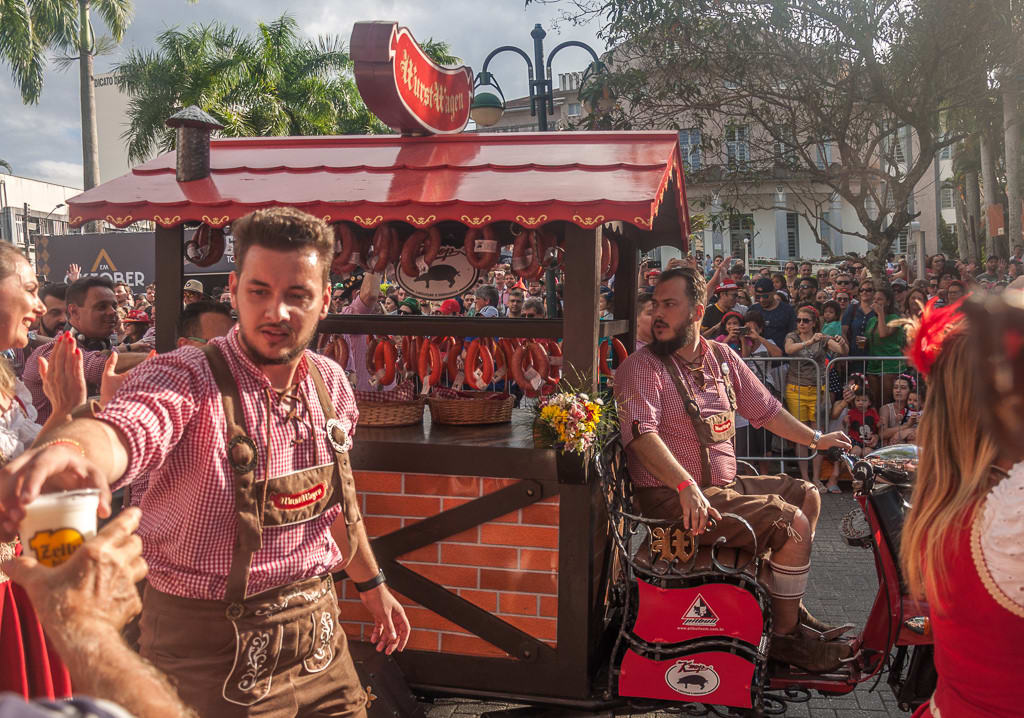 No Sul também existem festas populares brasileiras