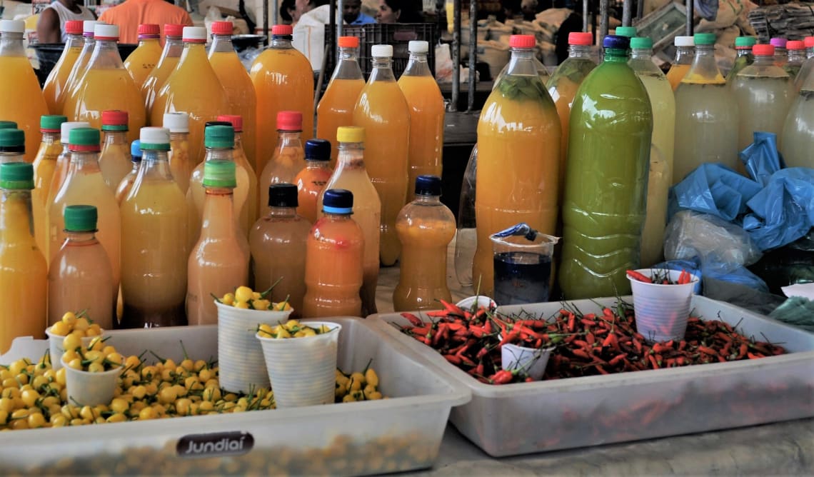 itens da culinária amazônica à venda no mercadão 2000