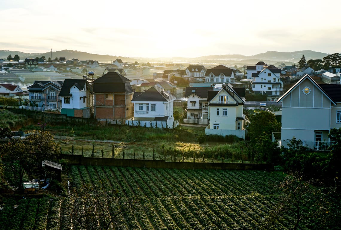 Beautiful landscape, Da Lat, Vietnam