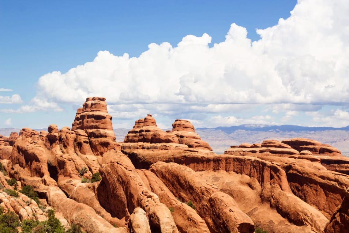 Rock formations in Utah