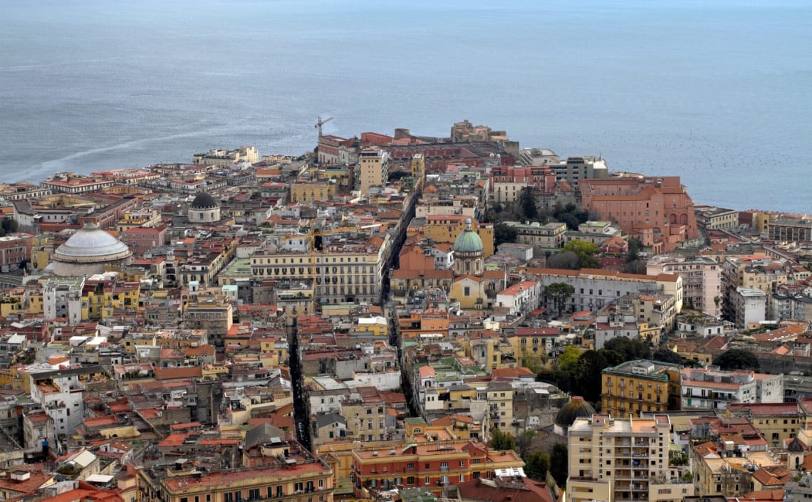 Vista desde el Castel Sant'Elmo