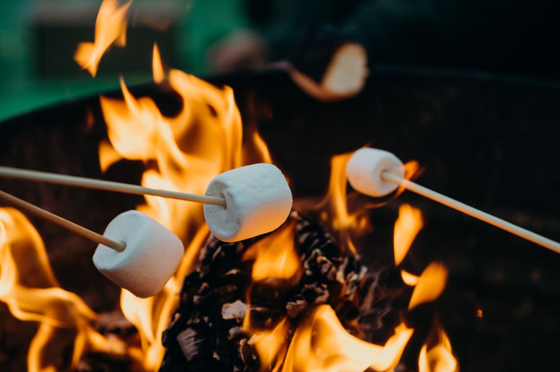 What to bring camping: classic s'more treats