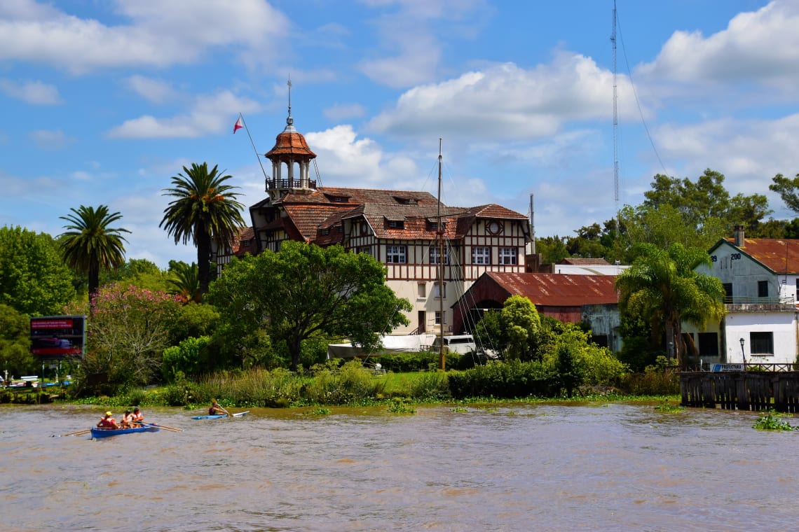 Passeio no Rio Tigre, na Argentina