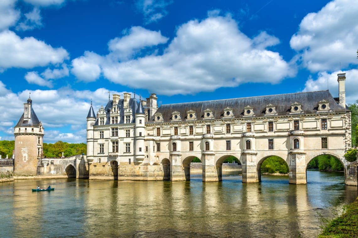 Visitar el châteaux de Chenonceau es una de las mejores cosas que hacer en Francia