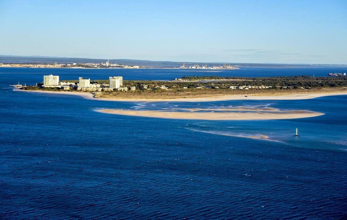 Vista de la Península de Tróia