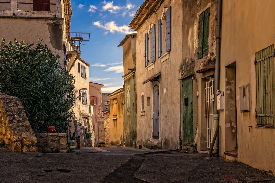 Beautiful alleyways.