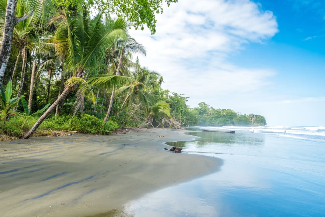 Playa Negra en Cahuita