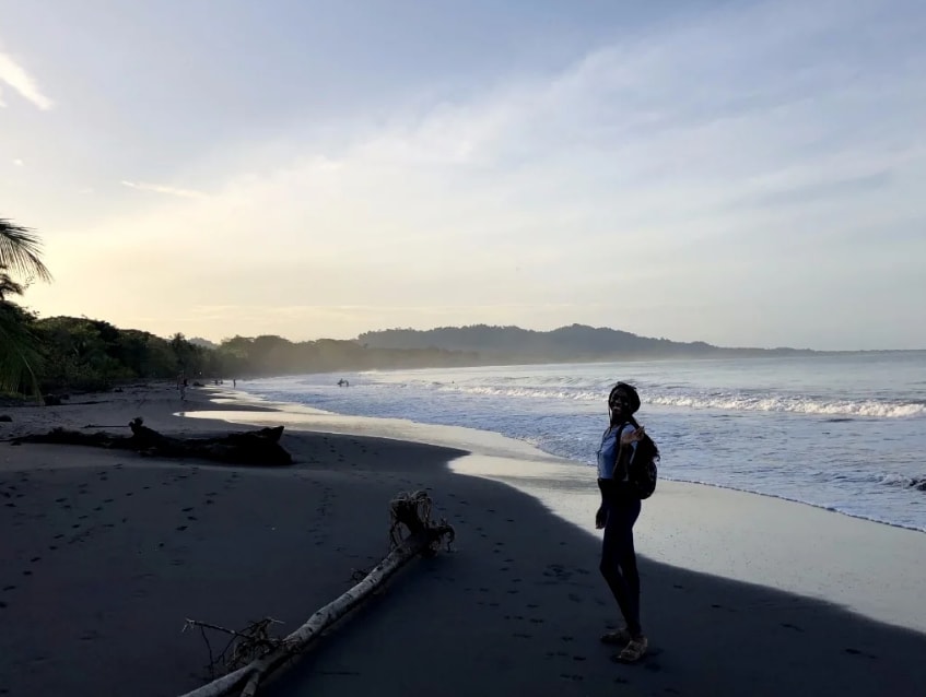 woman solo travel costa rica