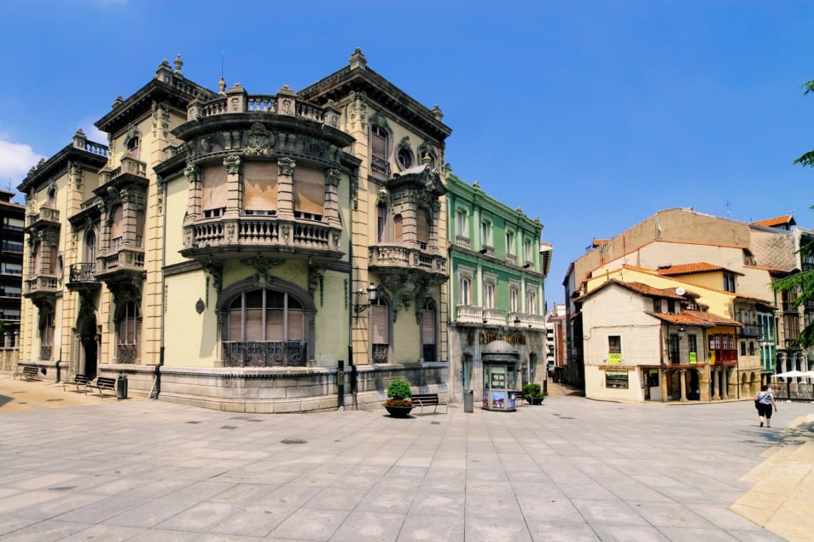 Centro histórico de Avilés, Asturias
